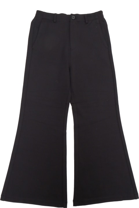 Fashion for Girls MM6 Maison Margiela Black Flared Trousers