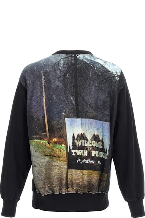 Undercover Jun Takahashi لـ Men Undercover Jun Takahashi 'twin Peaks' Sweatshirt