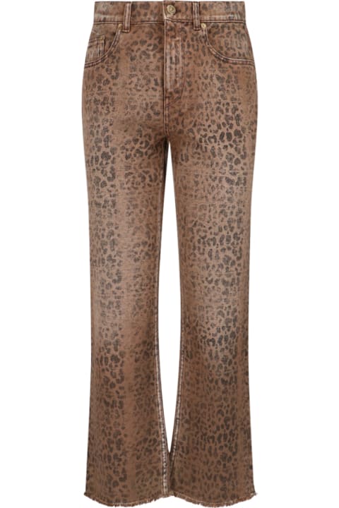 Golden Goose Pants & Shorts for Women Golden Goose Animalier Jeans
