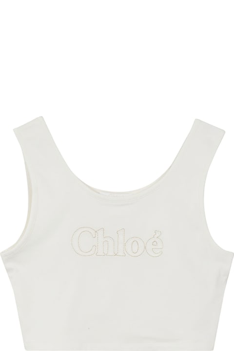 Chloé Sweaters & Sweatshirts for Girls Chloé Canotta