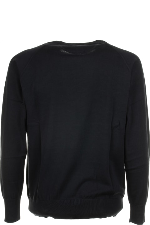 Aspesi for Men Aspesi Black Crew-neck Sweater