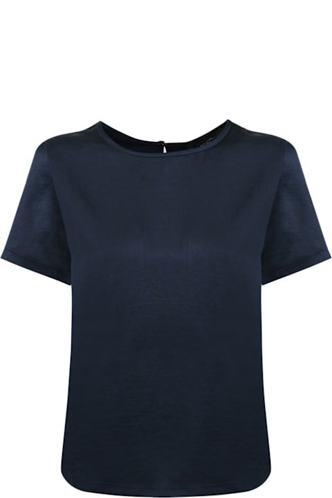Weekend Max Mara لـ Men Weekend Max Mara Amburgo T-shirt In Satin And Jersey