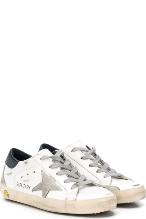 Homeware Golden Goose Superstar Sneakers With Blue Back