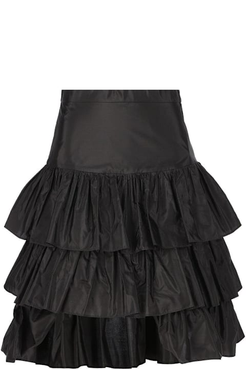 Valentino Clothing for Women Valentino High Waist Ruffled Skirt