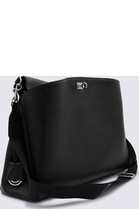 Homeware Balenciaga Black Leather Rodeo Medium Messanger Bag