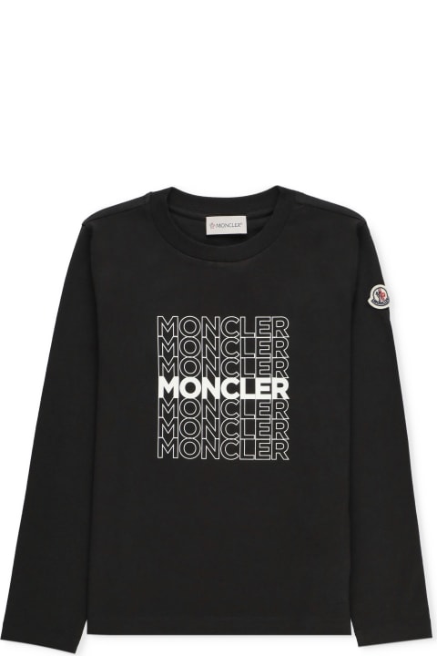 Moncler T-Shirts & Polo Shirts for Boys Moncler Cotton T-shirt