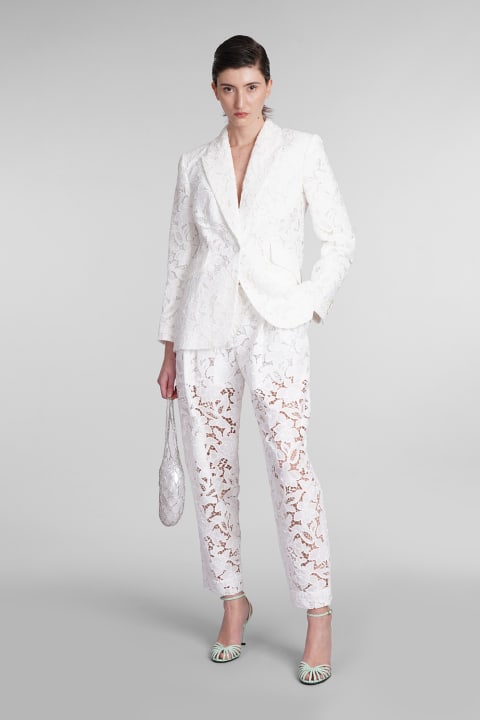 Zimmermann Pants & Shorts for Women Zimmermann Pants In White Polyester