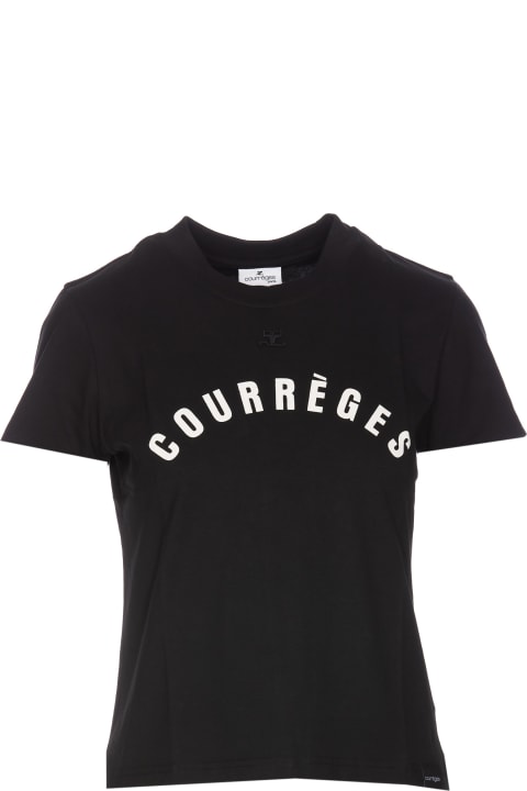 ウィメンズ Courrègesのトップス Courrèges Printed Ac T-shirt