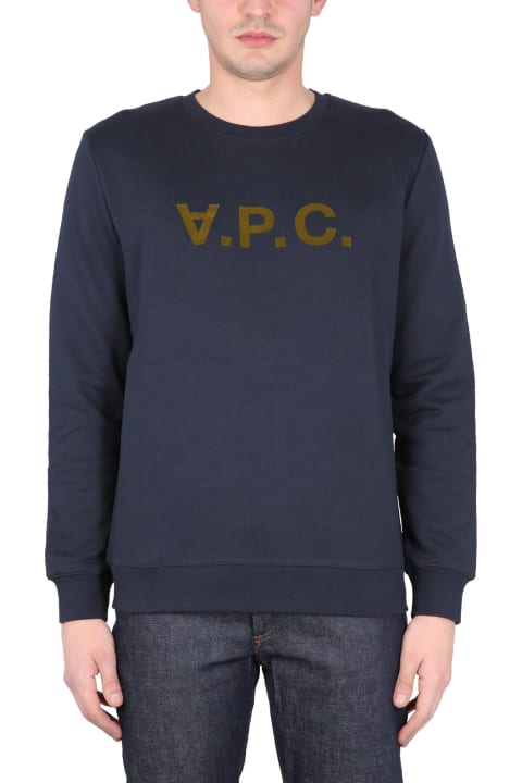 A.P.C. Fleeces & Tracksuits for Women A.P.C. Sweatshirt With V.p.c Logo