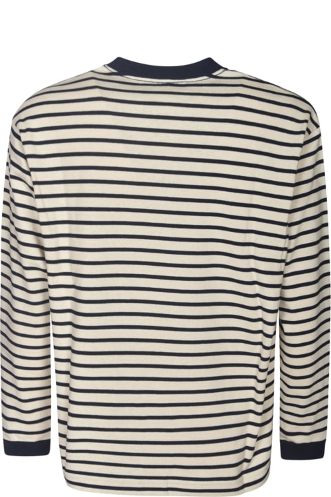 And Wander Fleeces & Tracksuits for Men And Wander Stripe Sweatshirt