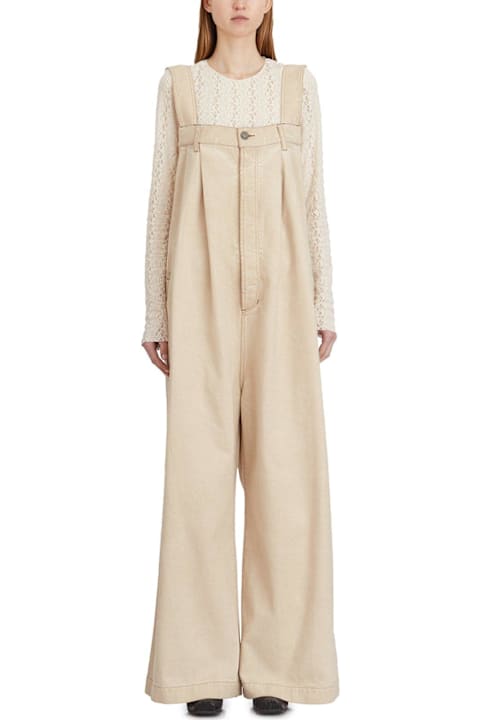Uma Wang for Women Uma Wang Pino Pleated Playsuit