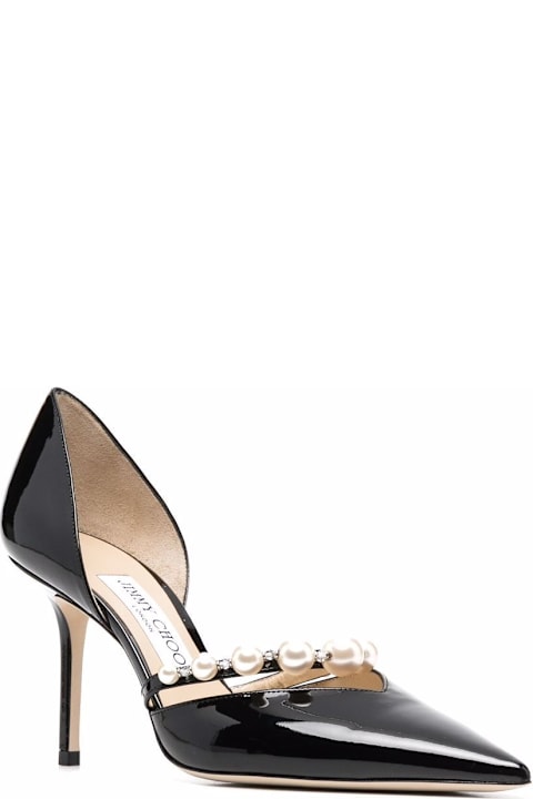 Jimmy Choo Aurelie Leather Pumps