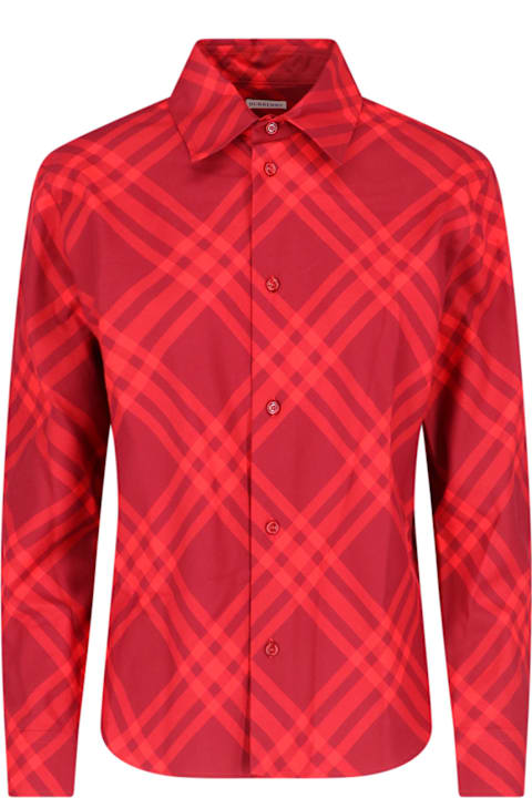 Clothing Sale for Women Burberry 'check' Shirt