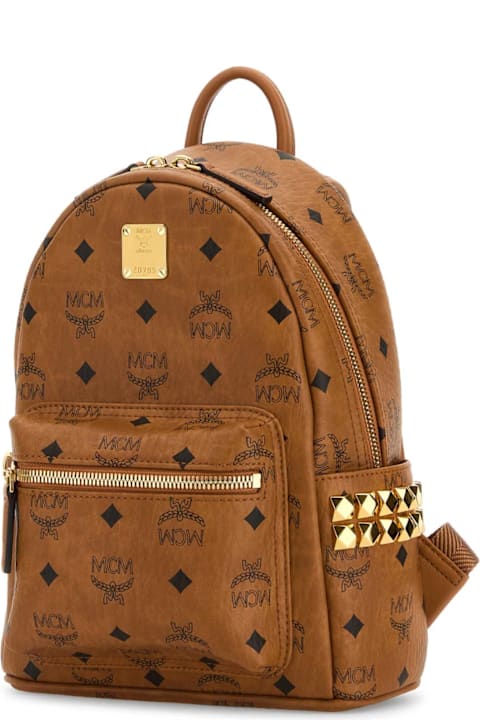 MCM Bags for Women MCM Printed Canvas Mini Stark Backpack