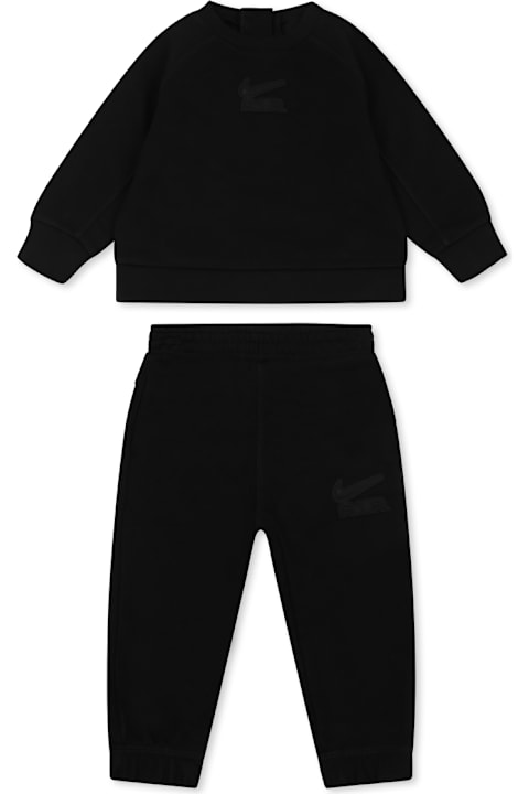 Nike for Kids Nike Black Suit For Baby Boy With Swoosh