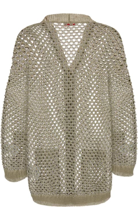 Fleeces & Tracksuits for Women Valentino Garavani Embellished Crochet Cardigan