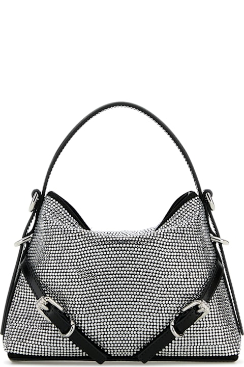 Homeware Givenchy Embellished Satin Nano Voyou Handbag