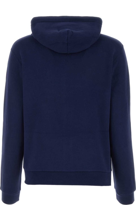 Polo Ralph Lauren for Women Polo Ralph Lauren Navy Blue Cotton Blend Sweatshirt