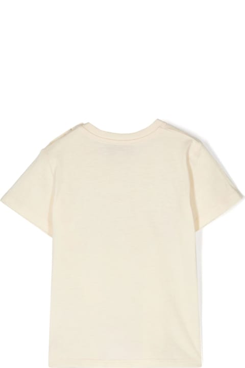 Topwear for Baby Girls Gucci Gucci Kids T-shirts And Polos White