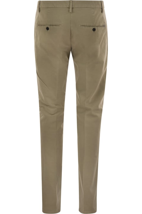 Homeware Dondup Spiritissimo - Regular Chino Trousers In Light Gabardine