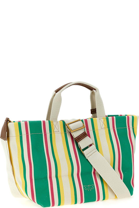 Pinko Bags for Women Pinko Shopping Medium Stripes