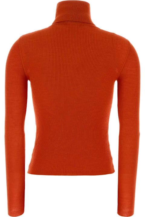 Homeware Saint Laurent Orange Cashmere Blend Sweater