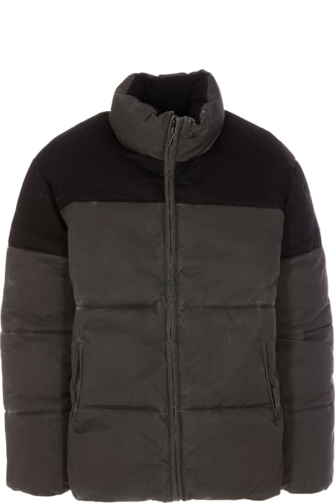 Guess Clothing for Men Guess Gusa Canvas Puffer Down Jacket