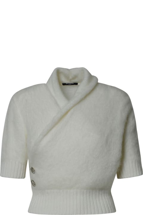 Balmain Clothing for Women Balmain Virgin Wool Blend Sweater