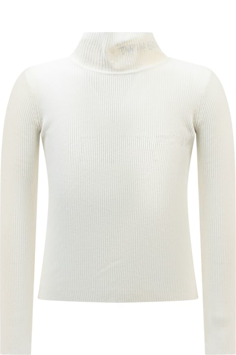 TwinSet Sweaters & Sweatshirts for Girls TwinSet Turtleneck Sweater