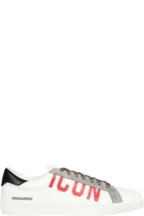 Dsquared2 Sneakers for Women Dsquared2 Icon Cassetta Leather Sneakers