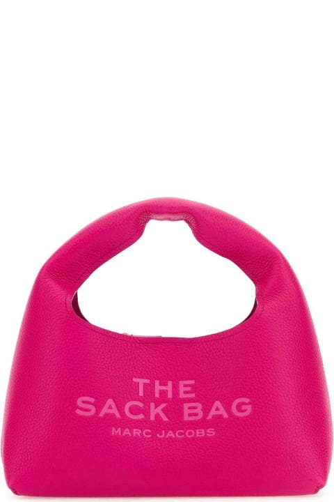 Marc Jacobs Totes for Women Marc Jacobs Logo Debossed Mini Top Handle Bag