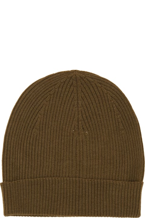 Rick Owens قبعات لـ القسم الرجالي Rick Owens Knitted Beanie Hat