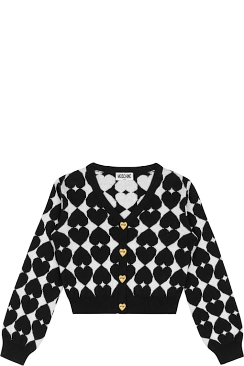 Moschino Kids Moschino Cardigan Con Stampa