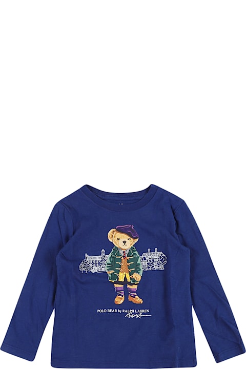 Ralph Lauren for Kids Ralph Lauren Lscnbeartee-knit Shirts-t-shirt