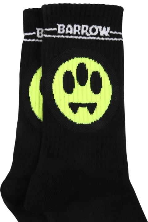 Black Socks For Kids With Logo