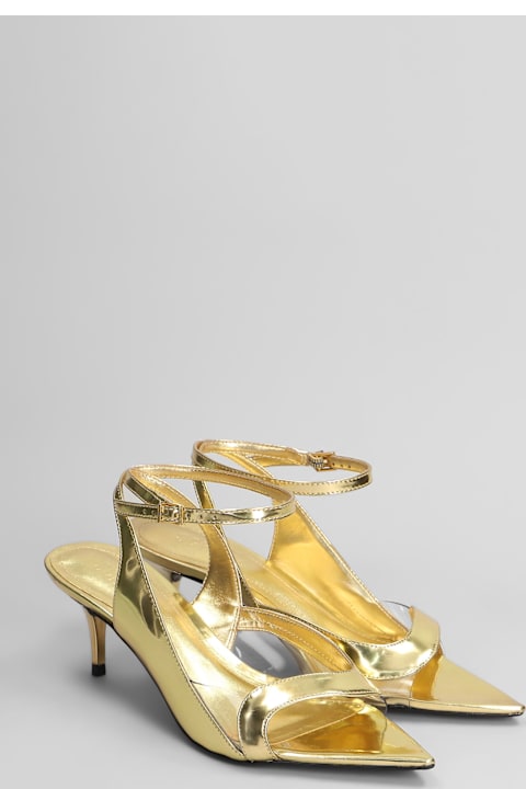 Sandals for Women Schutz Sandals In Gold Leather