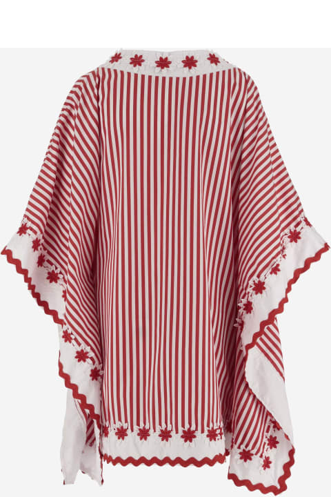 Fashion for Women Flora Sardalos Striped Cotton Dress