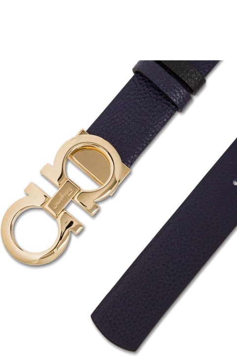 Belts for Women Ferragamo Gancini Reversible Belt
