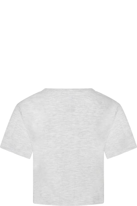 Nike for Kids Nike Grey T-shirt Fot Girl With Logo