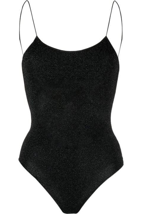 Swimwear for Women Oseree Black Lumiere Maillot One-piece Swimsuit