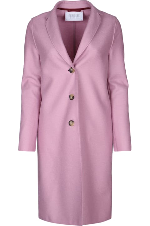 Harris Wharf London Coats & Jackets for Women Harris Wharf London Women Overcoat Light Pressed Wool