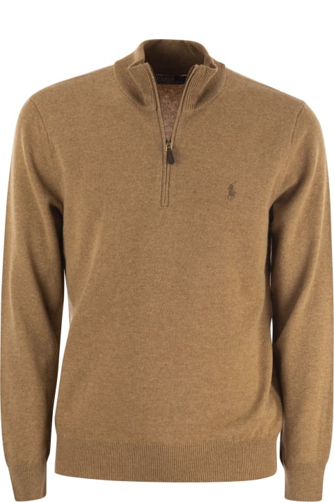 Homeware Polo Ralph Lauren Wool Pullover With Half Zip