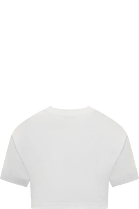 Topwear for Women Lanvin Cropped Curb T-shirt