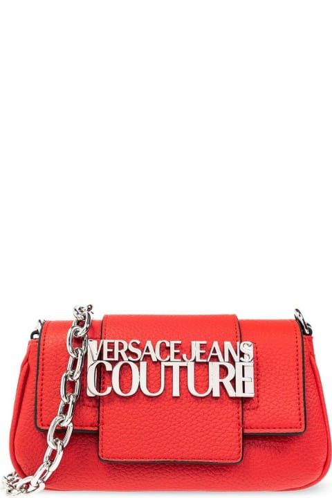 Fashion for Women Versace Jeans Couture Logo Plaque Small Shoulder Bag