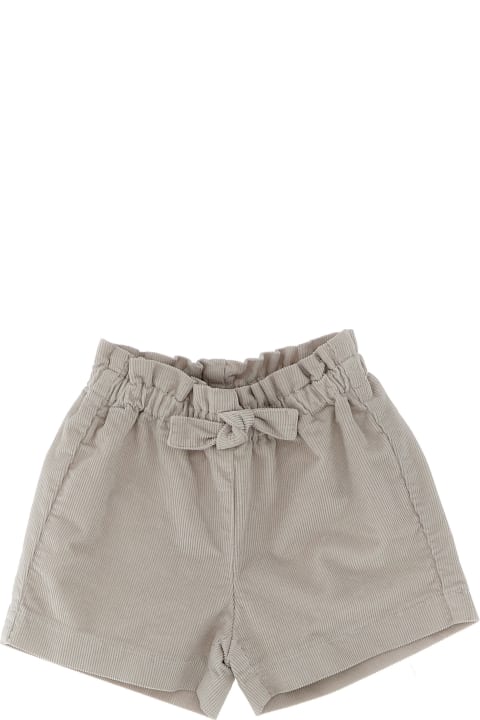 Homeware Il Gufo Ribbed Velvet Shorts