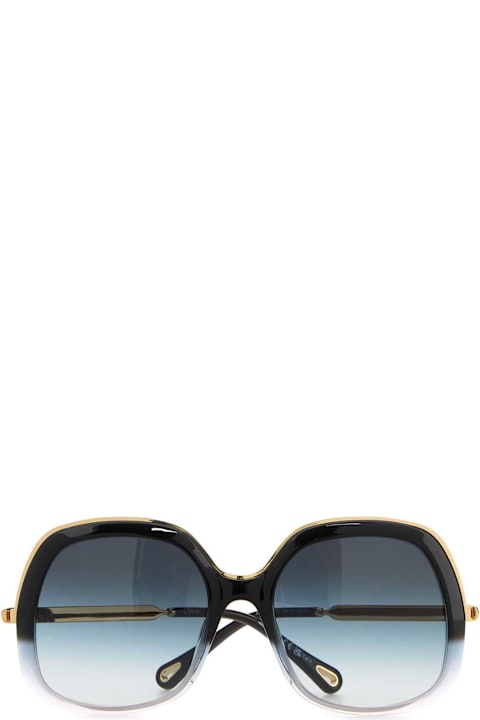 Eyewear for Women Chloé Black Acetate Sunglasses
