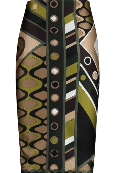 Clothing for Women Pucci Printed Pencil Skirt