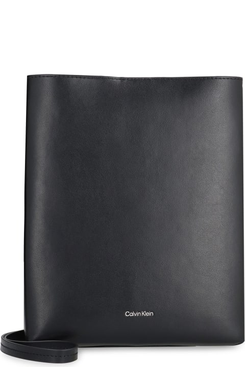 Clutches for Women Calvin Klein Leather Crossbody Bag