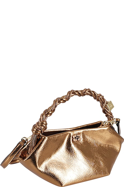 Ganni Bags for Women Ganni Bou Bag Mini Metallic