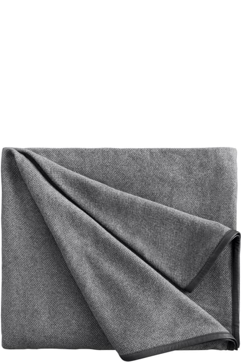 Cavalieri Cashmere Grey Blanket